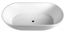 POLYSAN - REDUTA voľne stojaca vaňa liaty mramor 171x81x58cm, biela 71842