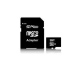 Silicon Power 16 GB / microSDHC / Class 10 / + adaptér SDHC (SP016GBSTH010V10-SP)