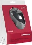 Speed Link AXON čierna / Drôtová myš / Tichá / Antibakteriálny povrch / USB (SL-610009-RRBK)
