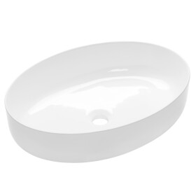 INVENA - Umývadlo na dosku ASTRI TREND 55 cm, oval CE-30-001-W