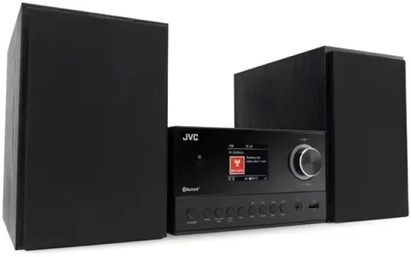 JVC UX-E225B čierna / Mikroveža / CD / Bluetooth 5.3 / FM tuner / 30 W (UX-E225B)