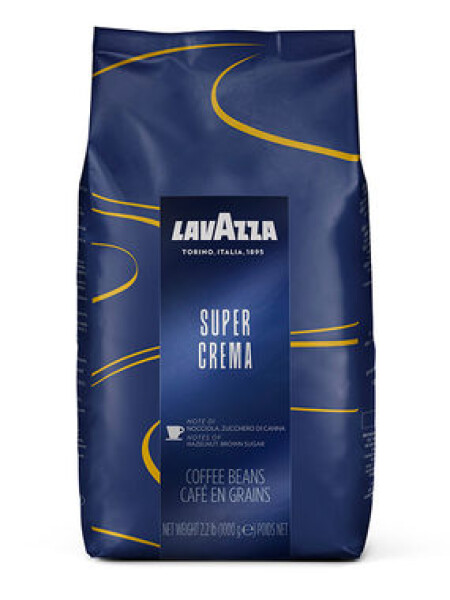 LAVAZZA Super Crema 1 kg / Zrnková káva / 60% Arabica amp; 40% Robusta (8000070042025)