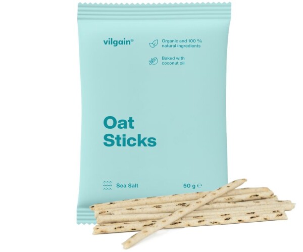 Vilgain Oat Sticks BIO – morská soľ 50 g