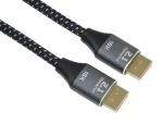 OEM DisplayPort 2.1 / Kábel / 16K 60Hz / kovové a pozlátené konektory / 1,5 m (kport11-015)