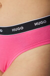 3 PACK Klasické nohavičky HUGO Stripe Stretch