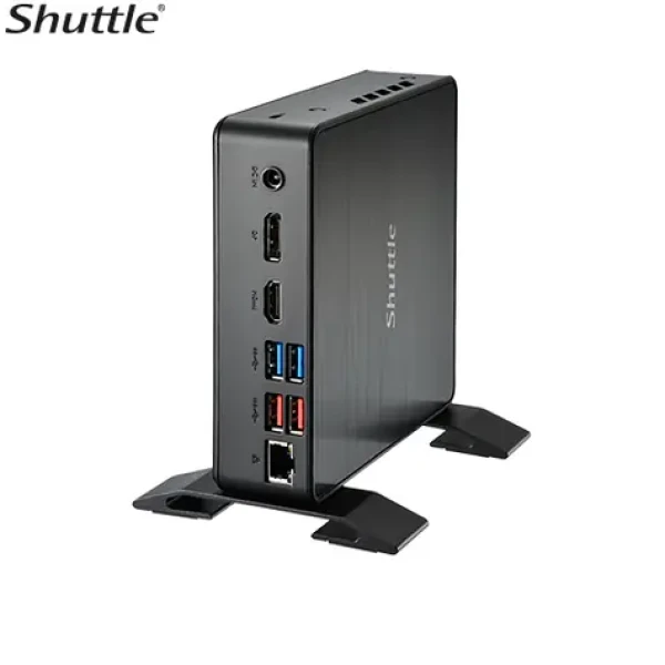 Shuttle XPC nano NC40U čierna / Intel Celeron 7305 / 2xDDR4 / 1xSATA / 2x M.2 / 1xGLAN / Bez OS (NC40U)
