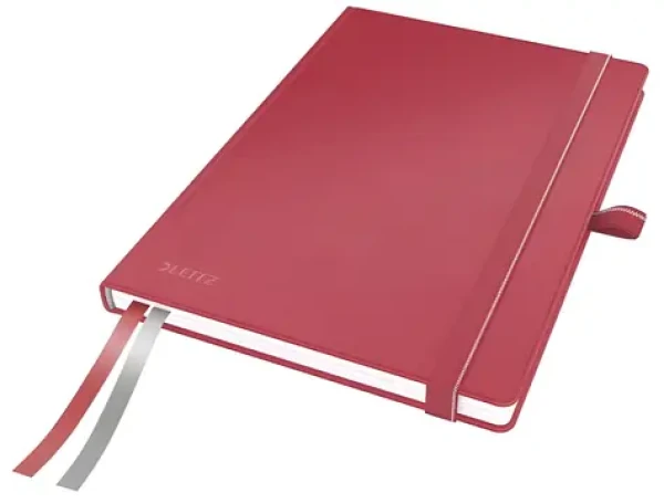 Leitz Complete A5 červená / Zápisník linajkový / 80 listov / 96 g/m2 (44780025)