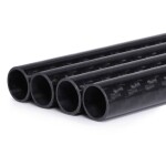 Alphacool Alphacool Carbon HardTube 16mm 4x 80cm, tube (black, set of 4)