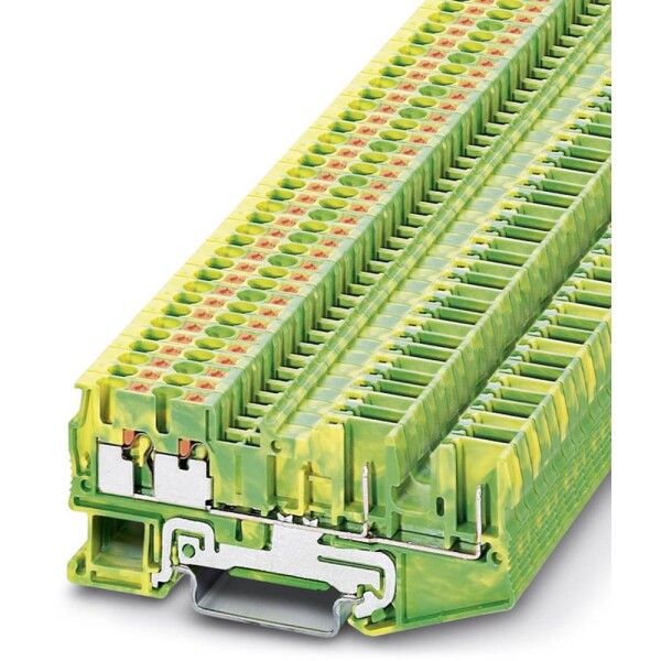 Ground modular terminal block PT 2,5-QUATTRO/2P-PE 3209688 Phoenix Contact; 3209688