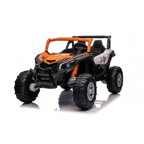 Mamido Elektrické autíčko Buggy UTV X3 Off-Road 4x4 24V oranžové