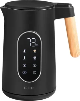 ECG RK 1799 SMART čierna / Rýchlovarná kanvica / 1,7 l / 12 teplôt / LED displej / 1800-2200 W (100002076308)