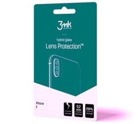 3mk Lens Hybridné sklo ochrana kamery pre Apple iPhone SE (2020) 4ks (5903108259750)