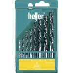 Heller Tools 205241 sada špirálových vrtákov do dreva 8-dielna 3 mm, 4 mm, 5 mm, 6 mm, 7 mm, 8 mm, 9 mm, 10 mm valcová stopka 1 sada; 205241