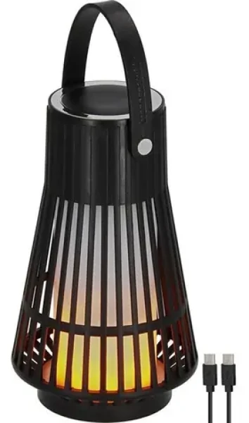 Brennenstuhl FL 100 A / Vonkajšie LED svietidlo / Efekt plameňa / Batéria 18650 / IP44 (1173740011)