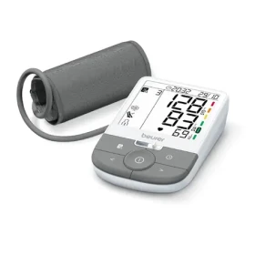 BEURER BM 53 biela / tlakomer na paži / plne automatický / detekcia arytmie / pamäť 2x100 záznamov (65459)