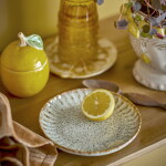 Bloomingville Dezertný tanier Fleur Ø 17 cm