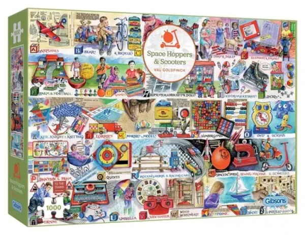 GIBSONS Puzzle Abeceda hier a hračiek