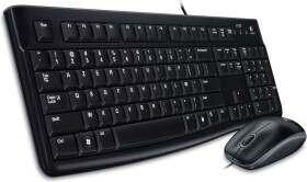 Logitech Desktop MK120 Francúzska verzia / Klávesnica a myš / FR verzia / USB / Čierna (920-002539)