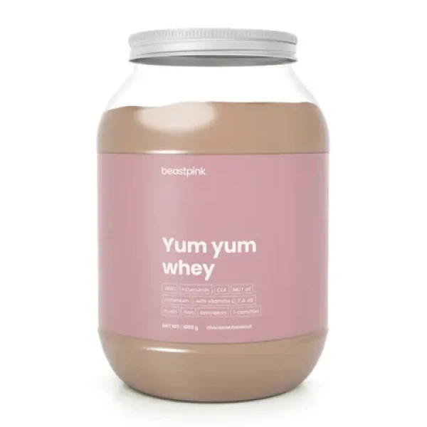 Yum Yum Whey - BeastPink (čokoláda lieskový oriešok, 1000 g, 1000 g) (28936-1-1000g-chocolate-hazelnut)
