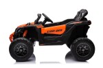 Mamido Elektrické autíčko Buggy Maverick Can-Am 4x200W 24V LCD MP4 oranžové lakované