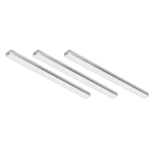 Solight WO218 LED podlinkové a nábytkové svietidlo stmievateľné / 3x3W / 4100K / 3x30cm / dotykové spínanie (8592718046859)
