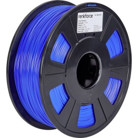 Renkforce RF-4511194 vlákno pre 3D tlačiarne PLA plast 1.75 mm 1000 g modrá 1 ks; RF-4511194