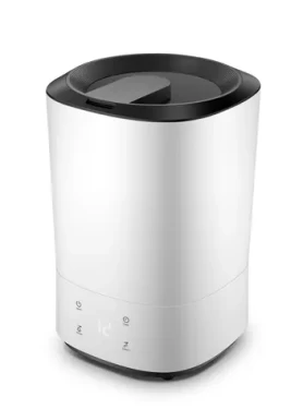 Guzzanti GZ 989 biela-čierna / Zvlhčovač vzduchu / 30W / 5.5 L / až do 40 m2 / LED displej (GZ 989)