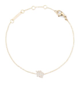 Daniel Wellington Pozlátený retiazkový náramok znamenia Panna Crystal Zodiac DW00400912