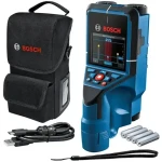 BOSCH D-tect 200 C Professional s príslušenstvom / Detektor / hĺbka: 200 mm / IP 5X / 4× batéria 1.5 V LR6 (AA) (0601081600)