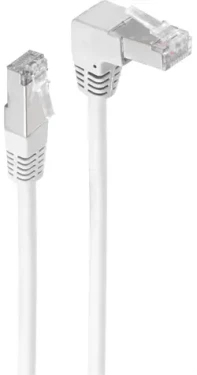 Shiverpeaks biela / Patch kábel / S/FTP / Cat6 / RJ-45 lomený-rovný / 5 m (BS08-64056)