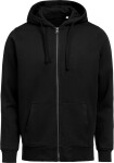 Untagged Movement OCS RCS mikina s kapucou na zips Unisex mikina s kapucou z hrubej bavlny 66.5010 čierna black 4XL