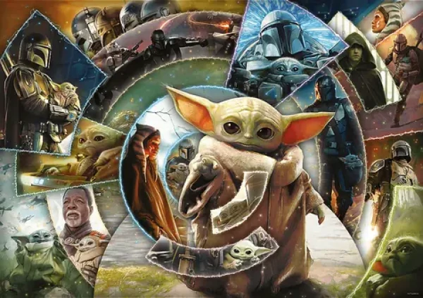 Trefl - Puzzle - The Mandalorian: Groguovo putovanie