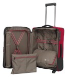 Kufor do lietadla 55x40x20 Travelite Crosslite 5.0 2w S exp. Red