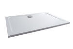 H K - THOR Sprchová vanička z liateho mramoru, obdĺžnik, 100x70x3 cm SE-THOR-10070