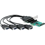 DeLock PCI Express Karta na 4 x Sériový RS-232 so zdrojom napätia (89938)