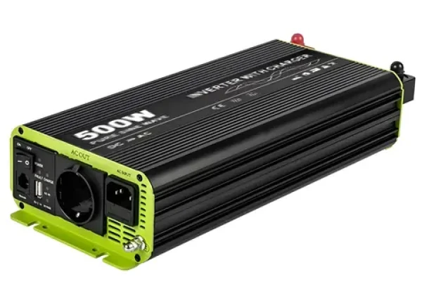 KOSUNPOWER UPS záložný zdroj 500W 12V / Napäťový menič / 500 W / Čistý sínus / AC 230V / externá batéria (KOS500-12)