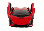 RASTAR Auto R/C Lamborghini Sian FKP 37 Rastar 1:14 červená na diaľkovom ovládači