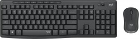 Logitech MK295 Slim Combo Graphite / Bezdrôtová sada klávesnice a myši / CZ layout / USB nanoprijímač (920-009808)