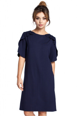 Dámske šaty B035 - BEwear XL černá