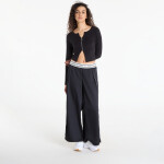 Kalhoty Nike Sportswear Women's Loose Mid-Rise Satin Pants Black/ Sail M