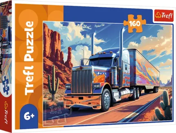 Trefl Puzzle Kamión na ceste