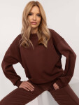 Mikina CLM BL 1280.22 hnedá XL