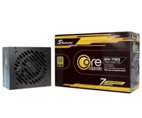 Seasonic Core GX-750-V2 ATX 3.1 čierna / 750W / 80+ Gold / modulárny / 120 mm ventilátor (SRP-CGX751-A5A32SF)