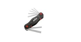 Wiha PocketStar 23040 čierna / Multitool / 7 dielov / vnútorné šesťhran 2-8 mm (23040)