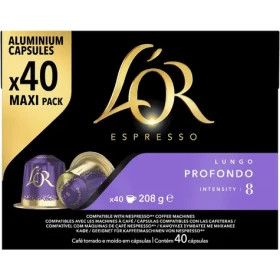 L#39;OR Espresso Profondo Nespreso 40 ks / Kapsľová káva (8711000390313)