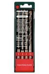 Metabo 625580000 sada vrtákov mm, mm, mm, mm, dĺžka 160 mm, SDS plus