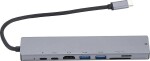 Roger RoGer USB-C HUB 8in1 with USB-C PD / USB 3.0 x2 / RJ45 / HDMI / SD / TF card reader