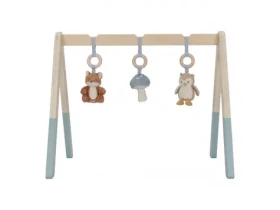 Little Dutch Drevená hrazdička Forest Friends / od 0 mesiacov (8910LD)