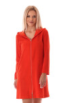 Dámsky župan Bari s kapucňou 3864 cherry tomato - Vestis M