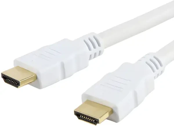 Techly HDMI-HDMI biela / Prepojovací kábel / 4K / 5 m (306936)